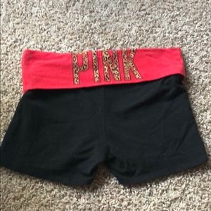 Yoga shorts from PINK